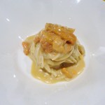 エノテカ・ラ・リコルマ - 厚岸・散布産バフンウニのほんのり冷たいパスタの一皿