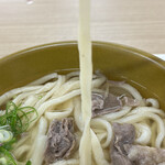 みのや - 肉うどん（大盛）