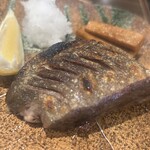俺の割烹 おでん - 鰤、焼いてもらいました