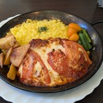 PiA - トマトとチーズのスパイシーチキン♪