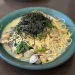 PiA - アサリとホウレン草の和風ボンゴレ♪