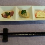 ステーキ村岡 - 前菜3種
