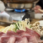 居酒屋 潮 酒と飯処 - 寒鰤しゃぶしゃぶ