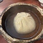 そばきり 日曜庵 - そばがき　※想像より大きい