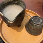 そばきり 日曜庵 - とろとろの蕎麦湯