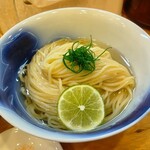 麺屋 Smile - 昆布水鶏白湯つけSOBA