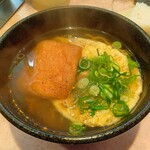 三国そば - 天そ甘揚げおにぎり