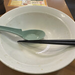 八幡のチャンポン - 完食！