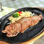 氷見牛ステーキ＆ワイン レストラン トロイカ - 国産牛ステーキ。