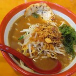 蔵deらーめん - 伊勢志摩セットの伊勢味噌ラーメン　1570円