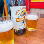 金春 - 瓶ビールを2人で分けて幸せ2倍！