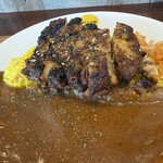 WILD STYLE  - ワイルドチキンカレー　大辛　大盛り