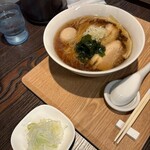 らーめん飛鶏魚 - クーポンでネギトッピング