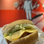 ケンタッキーフライドチキン - 料理写真:チーズチキンフィレバーガー