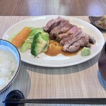 小江戸黒豚鉄板懐石オオノ - やっぱりこれっすね！お米もうまい