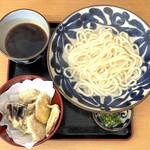 京都うどん処 甘きつね製麺所 - 野菜天釜あげ