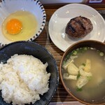 信州元祖あみやばーぐ - 料理写真: