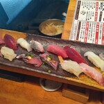 立ち喰い寿司　彩り亭 - 