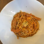 ケーキ パスタ&バール いすずカフェ - 豆乳トマトクリームパスタ