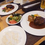 レストラン アイリス - パンorライスはライスで選択