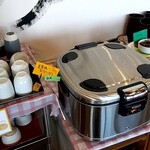 アシリ・和来 - ななつぼし新米/温かい麦茶