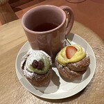 Phi cream&croissant - 上から見るとこんな感じ