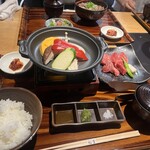 すき焼き 牛しゃぶ 松重 - 