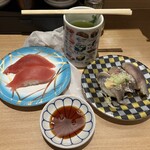 すし 台所家 - マグロとひかり3種