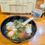 はな花 - 沖縄そば　麺無し　玉子落とし