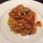 イタリア食堂　ちぇるきお - ナスとたまねぎのトマトソース