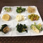 やさい家おかだ - ランチバイキング 540円（ランチパスポート価格）一皿目はこんな感じで☆（第一回投稿分②）