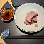 東山無垢 - 4  メジマグロのお刺身