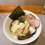 gonzy noodle(仮) - 中華そば+チャーシュー+ワンタン　1400円(税込)