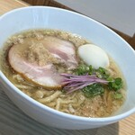 しおらーめん進化 - 背脂生姜味玉1300円（R8.2）