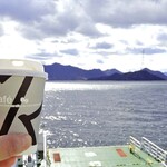忠海港 - 購入した「コーヒー」