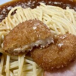 コーヒー＆スパゲティ マローネ - ピカタカニコロトッピング