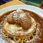 コーヒー＆スパゲティ マローネ - ピカタカニコロトッピング