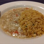 赤坂 四川飯店 - 蟹あんかけチャーハン