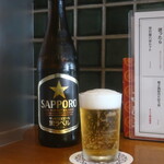 串兵衛 - サッポロ黒ラベル 中瓶