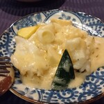 赤坂 四川飯店 - イカのミルク炒め