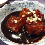 赤坂 四川飯店 - 真空調理豚肉の黒酢酢豚