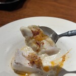 上深川 - 菊芋のほんのりした甘さにピリ辛ソース