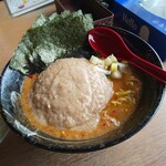 大岩亭 - 辛いのりラーメン特鳥3辛カタ