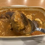 Kikuya Curry - ハンバーグがスパイスしっかりでふんわり美味しい