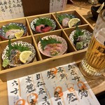 鶏と魚と炭火焼き 燈 - 