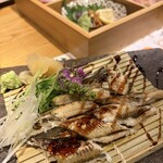 鶏と魚と炭火焼き 燈 - 