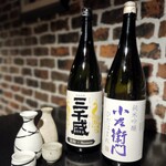 居酒屋 磚瓦橫丁 - 岐阜酒　三千盛180毫升1,100日圓
                      小左衛門1,200日圓