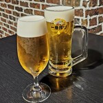 居酒屋 磚瓦橫丁 - 麒麟一番搾り
                      玻璃杯750日圓
                      中杯880日圓