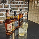 居酒屋 磚瓦橫丁 - 威士忌、白蘭地各種 30㎖
                      フォアローゼス 950日圓
                      哈珀 950日圓
                      傑克丹尼 950日圓
                      約翰走路 950日圓