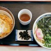 鹿水庵 - かつ丼、うどんセットです。（2026.2 byジプシーくん）